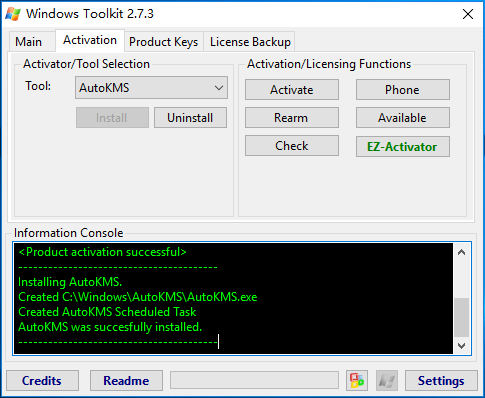 图片[1]-Microsoft Toolkit v2.7.3 系统激活工具-6116资源网