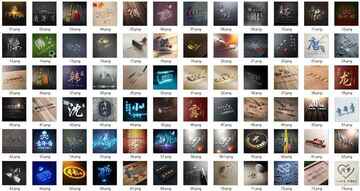 某宝付费购买的抖音热门直播姓氏签名头像PSD源码模板文件-6116资源网