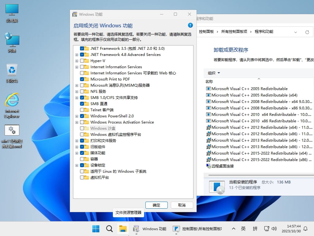 图片[3]-小修 Windows 11 Pro 23H2 22631.6199(2025.11.13) 稳定精简/极限版 二合一-6116资源网