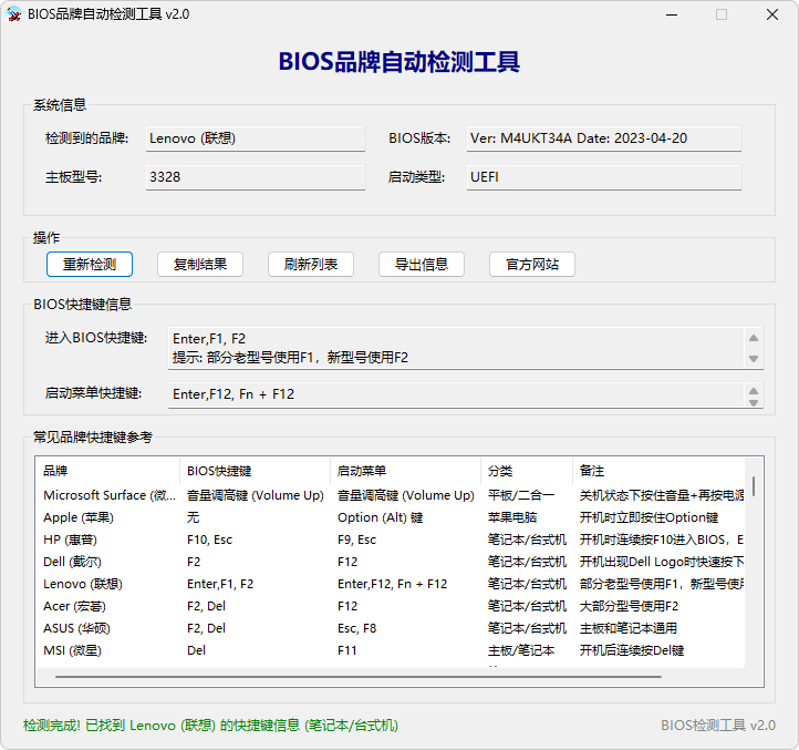 图片[1]-BIOS品牌自动检测工具 v2.2.2.2-6116资源网