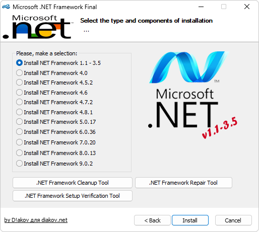 图片[4]-diakov Microsoft .NET Framework v12.11.2025.0-微软 .Net 运行库离线合集包-6116资源网