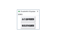Disabled Win10 Update 汉化版-彻底禁止Win10自动更新-6116资源网